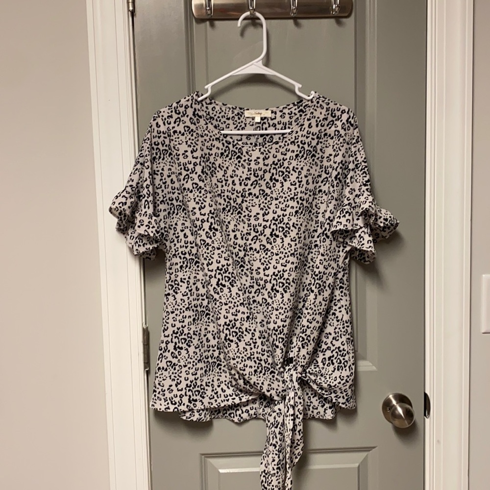 Leopard Blouse